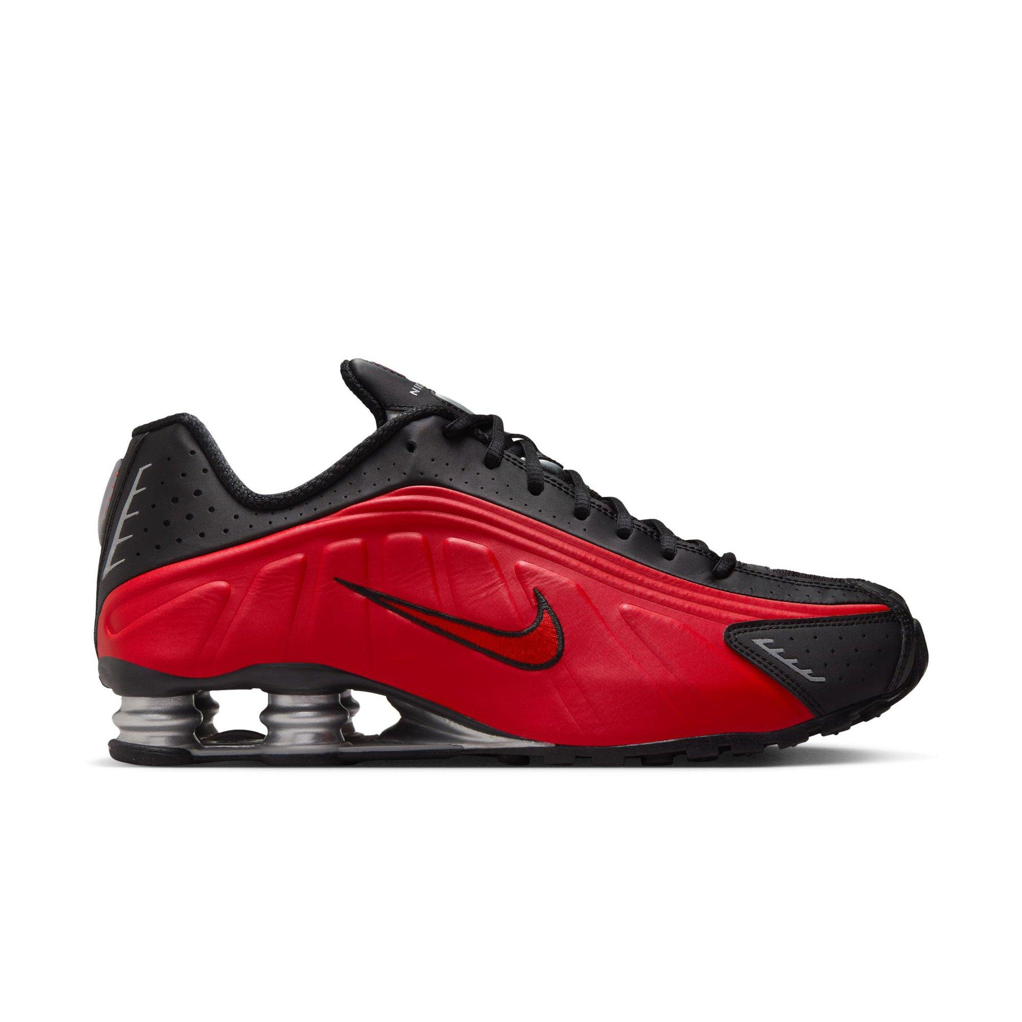 国内配送 NIKE SHOX R4 UNIVERSITY RED/UNIVERSITY RED-BLACK Nike Shox R4 